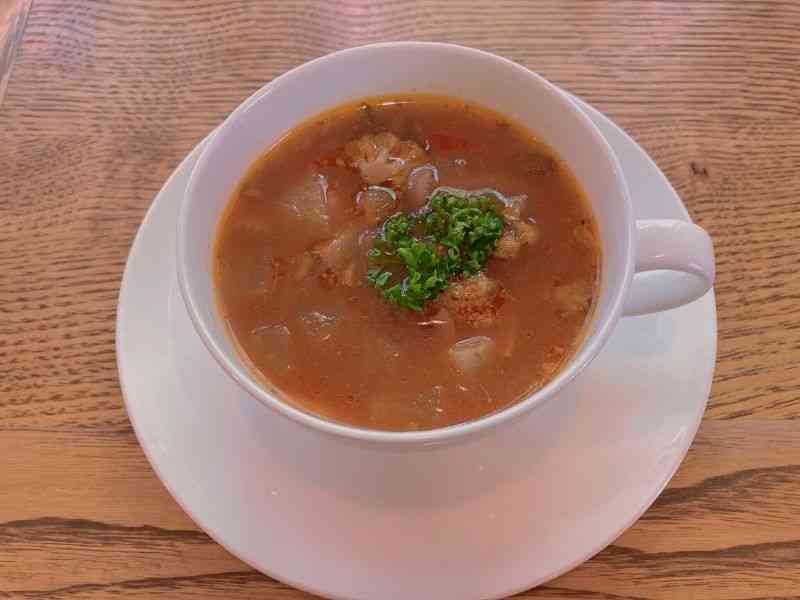 Taragon nasu II（タラゴンナスツー）のスープ