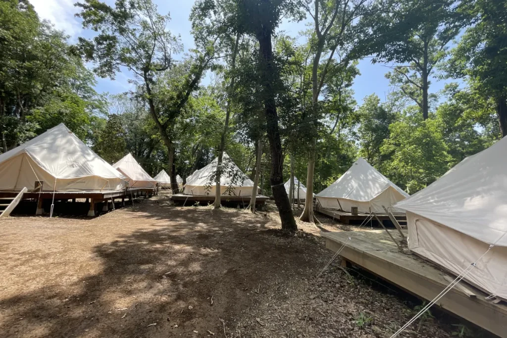 BUB RESORT つくば テント